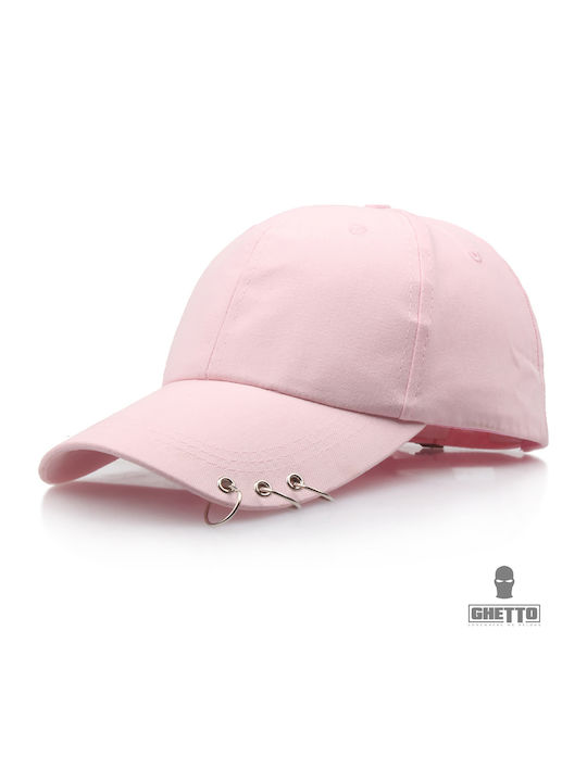 Ghetto Kappen Kpop Iron 3 Ringe 6-Panel Schwarz Ghetto Kappen Kpop Iron 3 Ringe 6-Panel Schwarz
