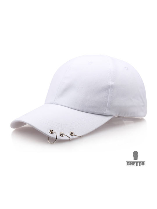 Ghetto Cap Kpop Iron 3 Rings 6 Panel Pink