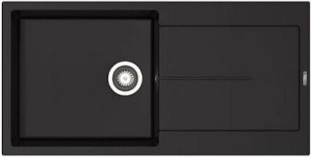 Pyramis 1b 1d Plus 070246211 Drop-In Chiuvetă din Granit Sintetic L100xW50cm Bej