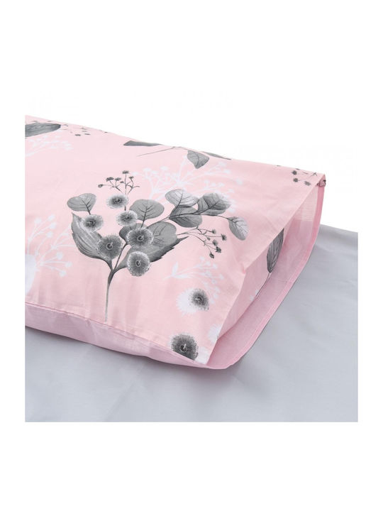 Heinner Duvet Cover Cotton Semi-double 180x200 Pink