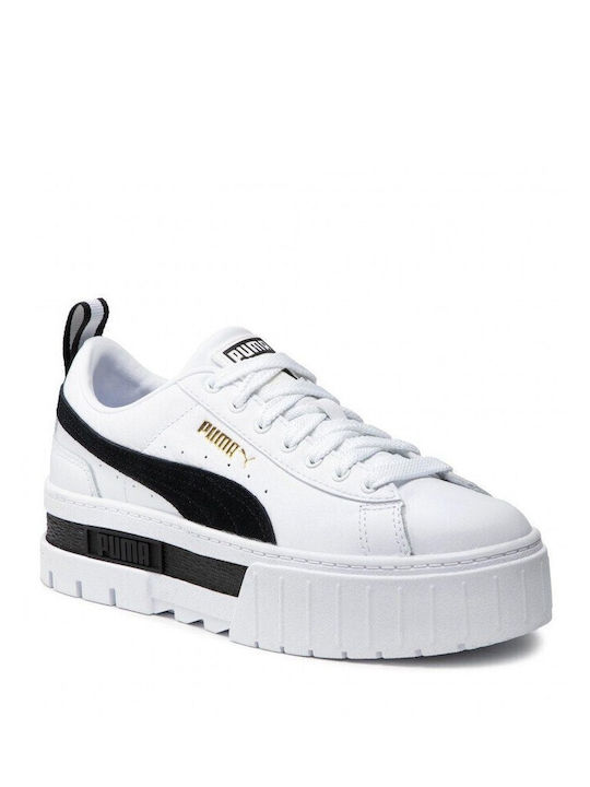 Mayze Women's Flatforms Sneakers White