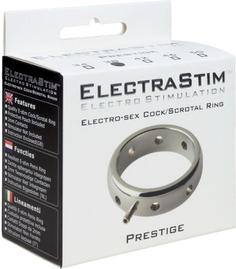Electrastim Пръстен Петел Металик Сив