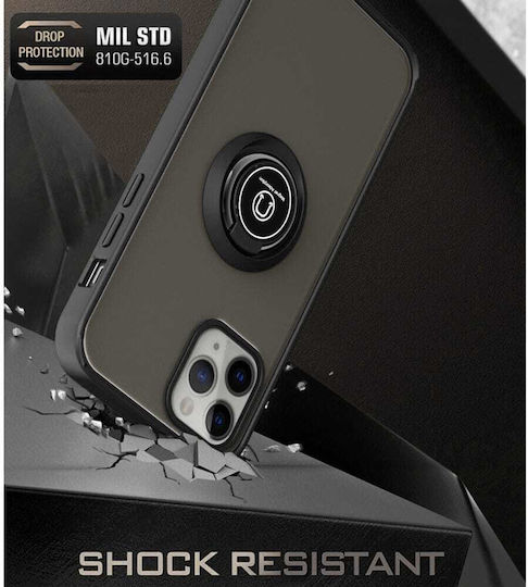 Techsuit Glinth Back Cover Silicone Black (Google Pixel 9a)