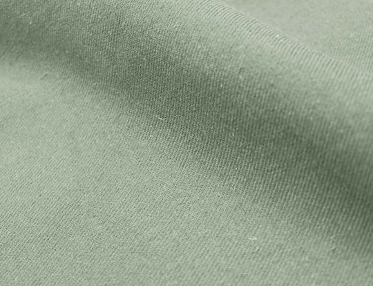 Atmosphera Sofa Cushion Twily Douceur D'intérieur From 100% Cotton Green Mint 50x50cm