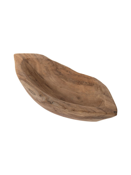 HomeMarkt Διακοσμητικό Χώρου από Ξύλο 30x6x13cm