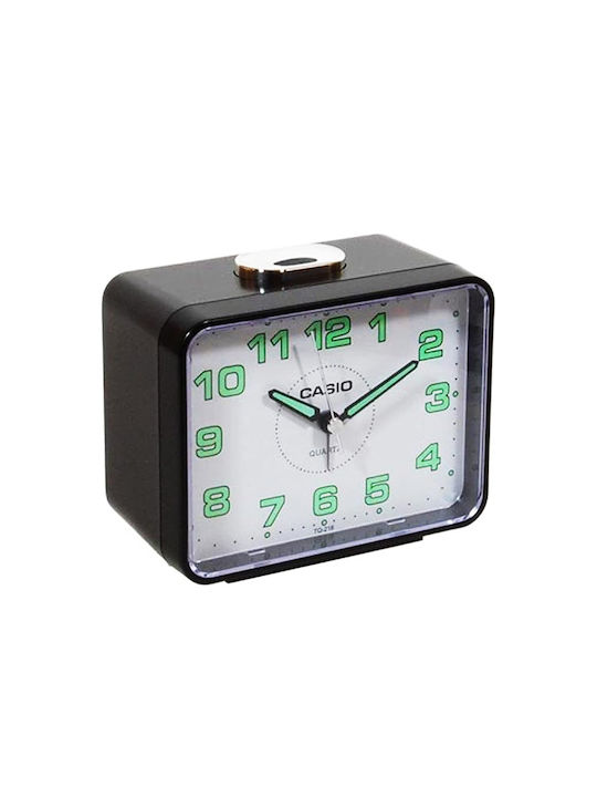 Casio Επιτραπέζιο Ρολόι με Ξυπνητήρι TQ-218-1B