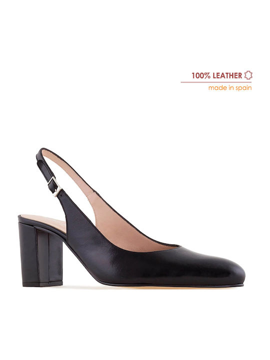 Pantofi cu toc cu Toc Stiletto & Curea Negre