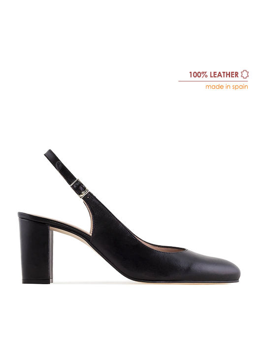 Pantofi cu toc cu Toc Stiletto & Curea Negre