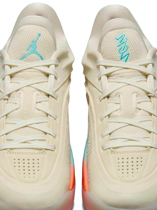 Zion 4 "Low Country" Χαμηλά Μπασκετικά Παπούτσια Sail / Coconut Milk / Multicolor