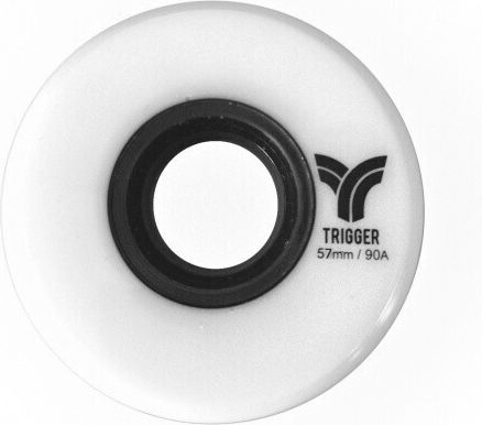 Trigger Level Roți Pentru Role 57mm/90a Albe X4