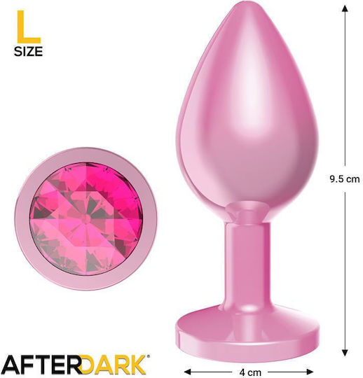 LateToBed LateToBed Analspielzeug Große Rosa Anal Plug 9,5cm