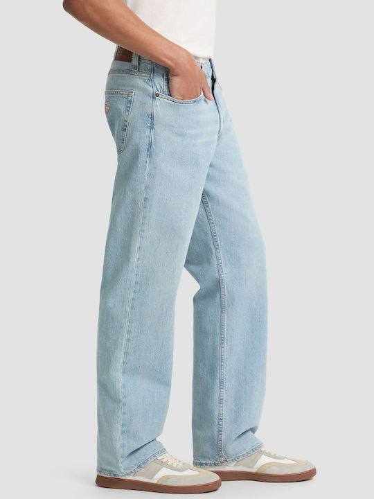 Ανδρικό Παντελόνι Τζιν με Relaxed Εφαρμογή Denim Light