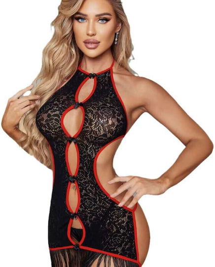 Aph Sexy Outfit Black Red