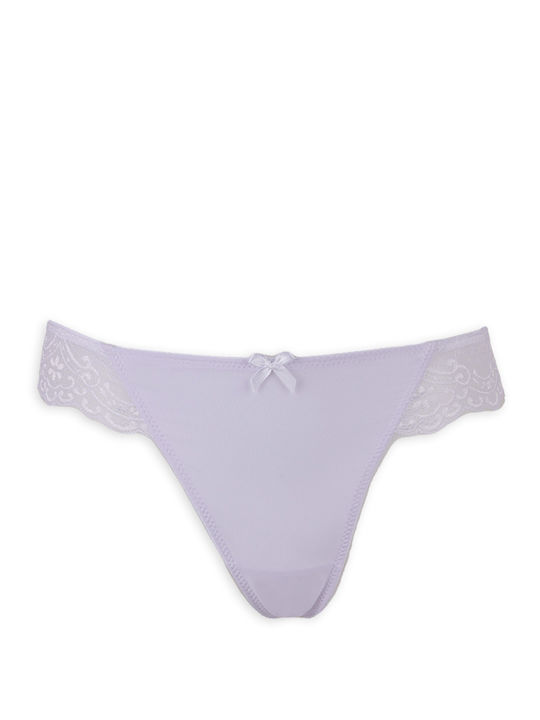 Damen Zeichenfolge mit Spitze Salmon