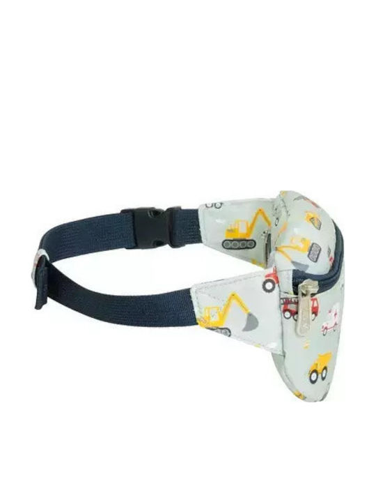 A Little Lovely Company Kids Waist Bag Blue 23cmx5cmx13cmcm
