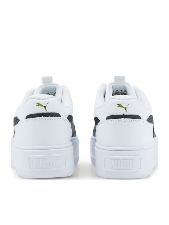 Karmen Rebelle Flatforms Sneakers White