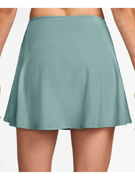 Nike Victory Drifit Flouncy Tennis Skirt FD6528-017 Women's Green Skirt