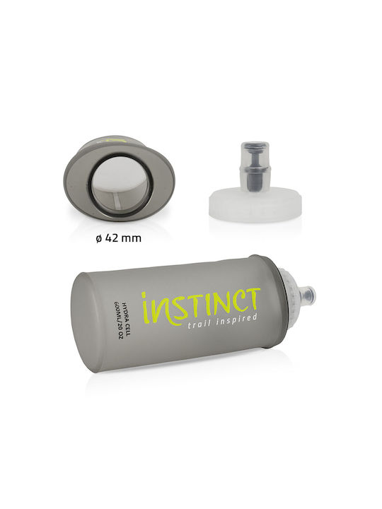 Instinct Trail Παγούρι 600ml Γκρι