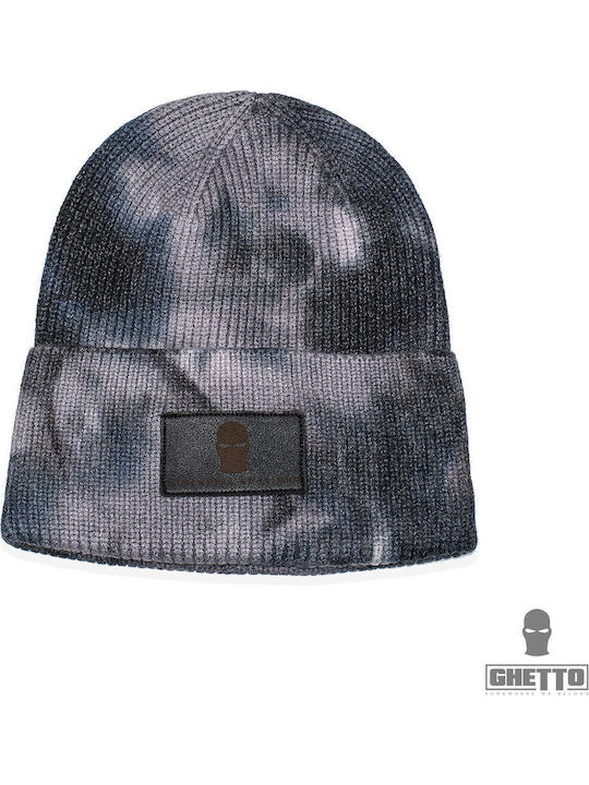Beanie Unisex Σκούφος Πλεκτός σε Μπλε χρώμα