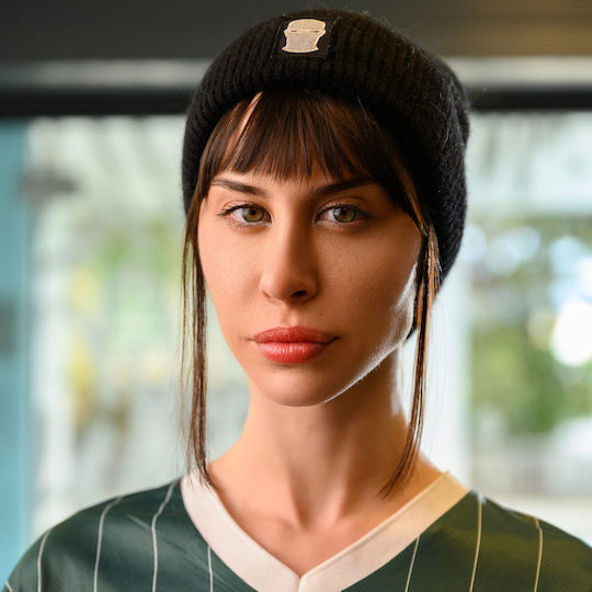 Beanie Unisex Căciulă Tricotat în culoarea Gri