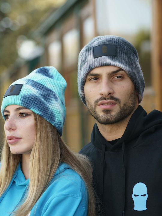 Beanie Unisex Σκούφος Πλεκτός σε Γκρι χρώμα