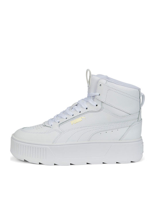 Karmen Rebelle Mid Дамски Платформи Високи Бели