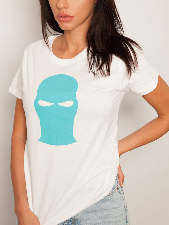 Γυναικείο T-shirt Blue, White