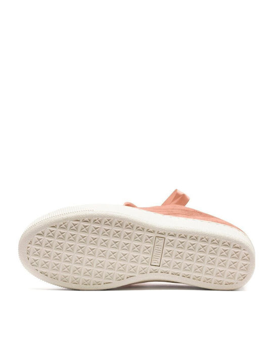 Vikky Platform Ribbon Sneakers Pink
