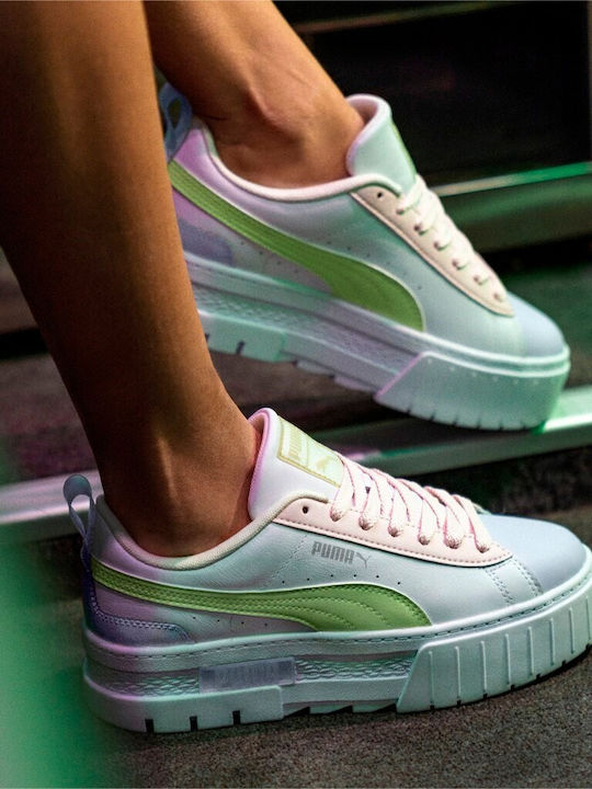 PUMA Mayze Flatforms Sneakers Puma White Artic Ice