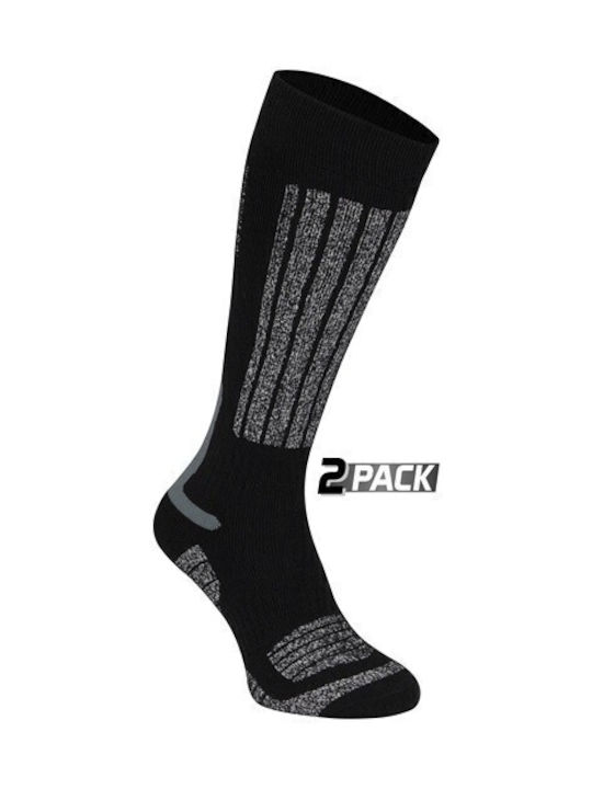 Starling Ski & Snowboard Socks Black 2 Pairs