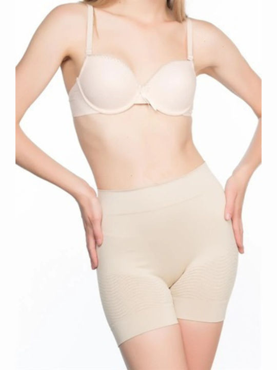 Diana Boxer Σύσφιξης Χωρίς Ραφές Μπεζ