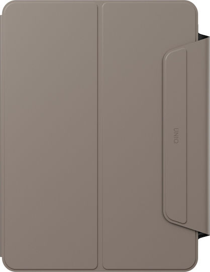 Uniq Rovus Snapmount Magnetic 360 Flip Cover Rotating Durable Gray (iPad Air 13 M2/M3 (2024/2025))