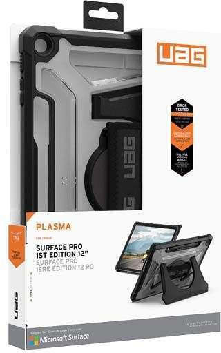 UAG Plasma Τσάντα Περιστρεφόμενη Ανθεκτική με Πληκτρολόγιο Διάφανη (Microsoft Surface Pro 12" (1st - 2025))