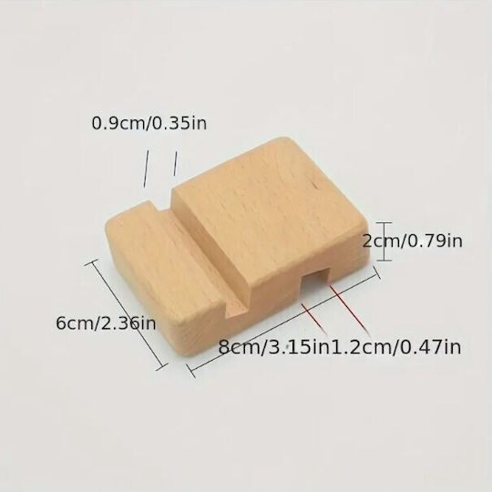 Wooden Desk Stand Mobile