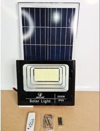 Rezistent la apă Solar Proiector LED 200W cu Telecomandă IP65