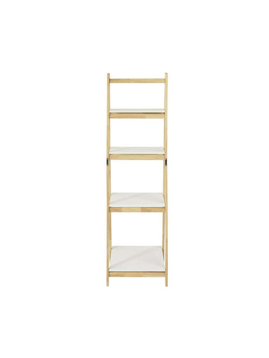 Bücherregal Boden Braun 41.5x34.5x140cm