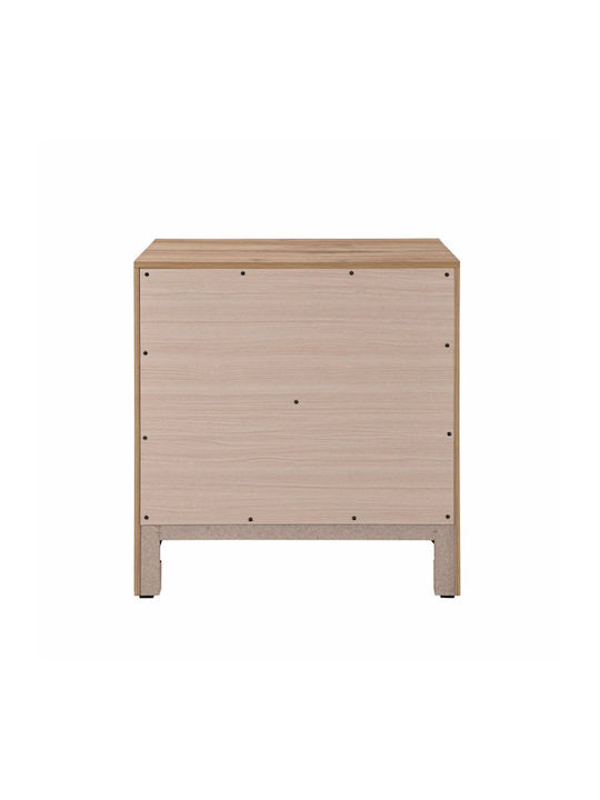 Nachttisch Solid Beige 58x41x62cm