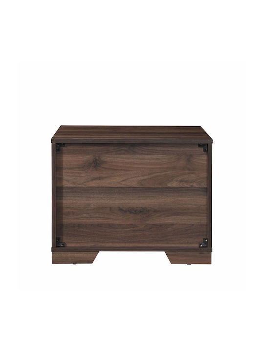 Nachttisch Grooves Braun 60x45x47cm