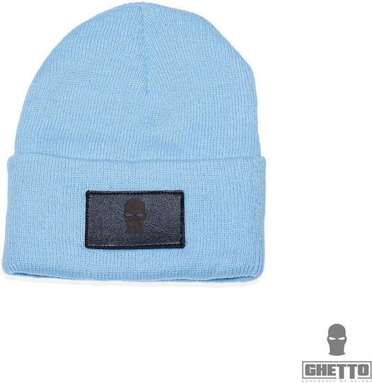 Earflap Unisex Σκούφος Πλεκτός σε Μαύρο χρώμα