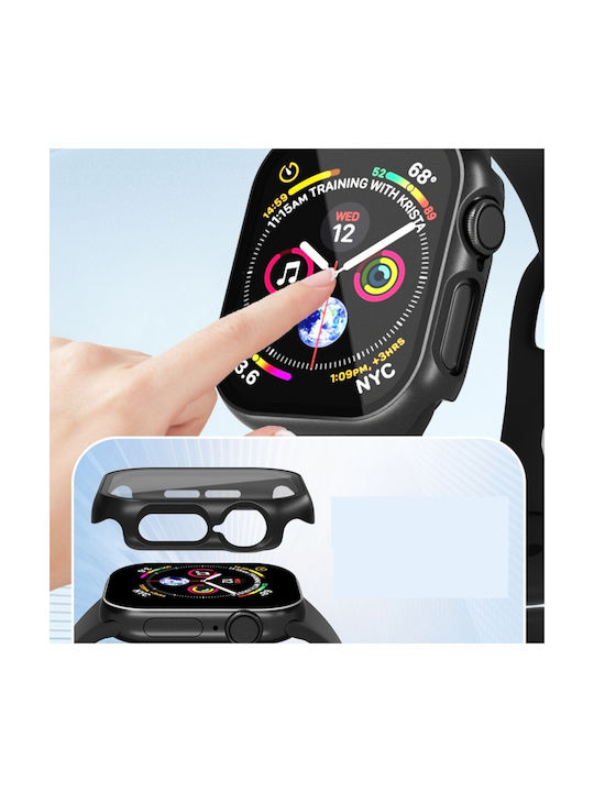 Apple Watch Series 10 42mm Tempered Glass Film Integrated Pc Watch Case Silver