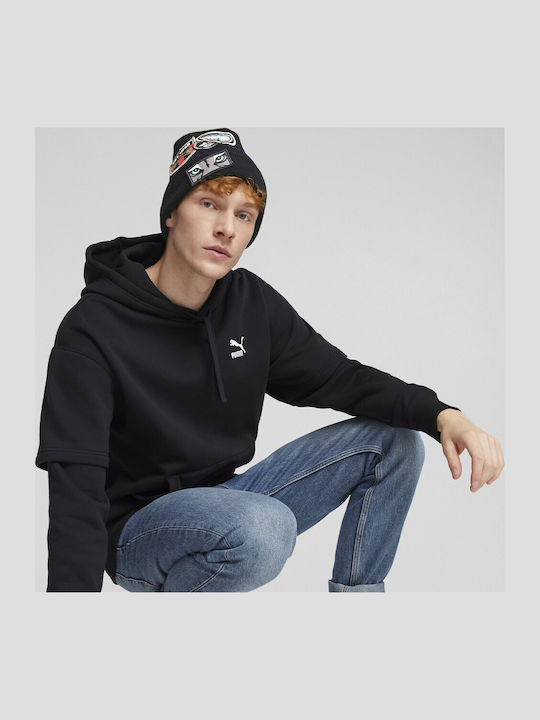 Beanie Ανδρικός Σκούφος σε Μαύρο χρώμα
