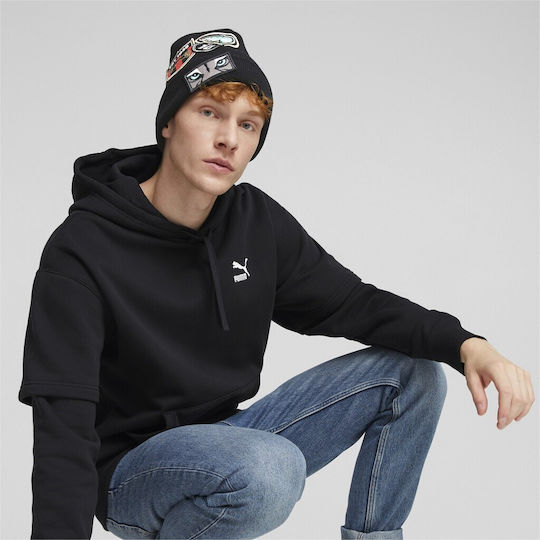 Beanie Ανδρικός Σκούφος σε Μαύρο χρώμα