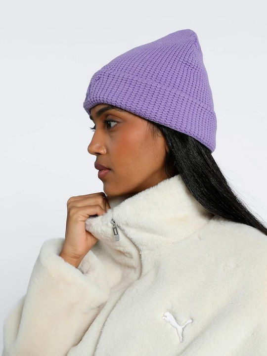 Classics Mid Fit Beanie Unisex Căciulă Tricotat în culoarea Violet