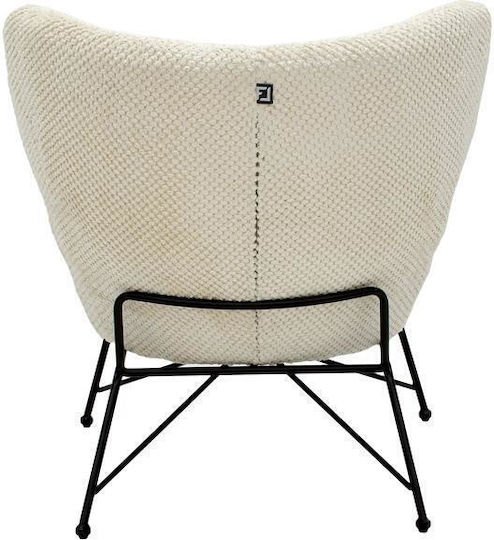 Celestia Armchair White 80x94x82cm