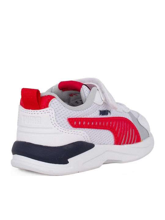 X-ray 3 Παιδικά Sneakers Ανατομικά με Σκρατς Λευκά