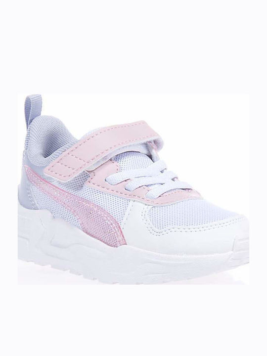 Trinity Lite Kinder Sneakers mit Klettverschluss Weiß