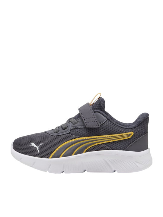 PUMA Ac+ Ps Kids Sneakers with Hoop & Loop Closure Gray