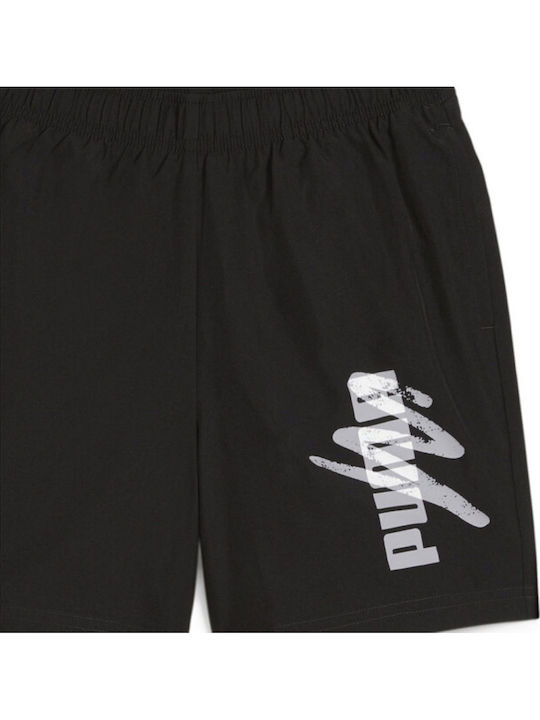Kids' Athletic Shorts/Bermudas Ess+ Logo Black