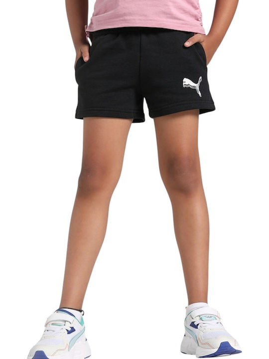 Αθλητικό Παιδικό Σορτς/Βερμούδα Essentials Black