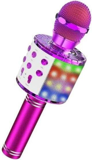 Μικρόφωνο Karaoke Ασύρματο Ροζ